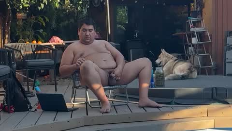 chubbynudist online show from 03.19.26