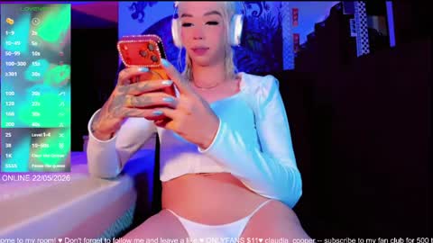 Snapshot of claudia_cooper chatting on 05.23.26 online show from 05.23.26