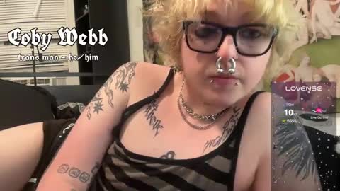 Snapshot of cobywebb chatting on 09.11.25 Coby Webb online show from 09.11.25