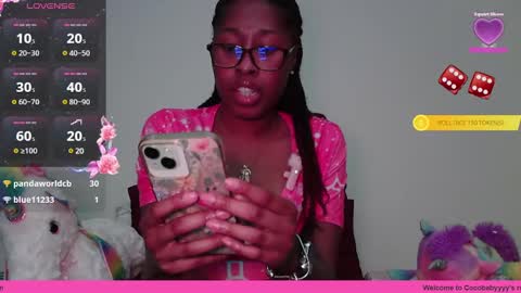 Snapshot of cocobabyyyy chatting on 12.02.24 Cocobabyyyy online show from 12.02.24