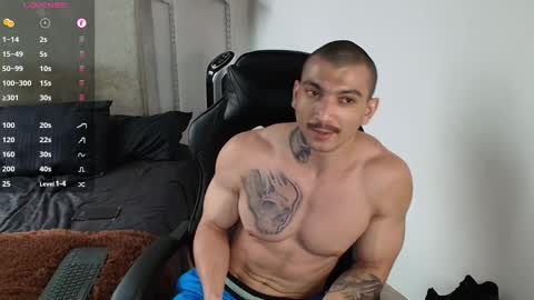Snapshot of colombianmuscle8 chatting on 02.09.25 colombianmuscle8 online show from 02.09.25