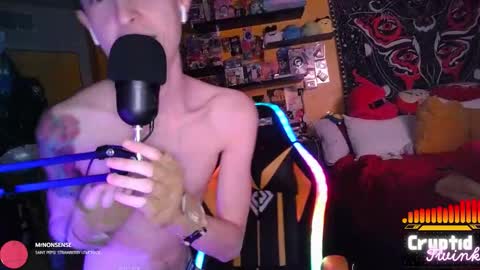 CryptidTwink online show from 03.19.26