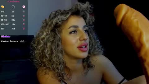 Snapshot of curlyanto chatting on 12.30.24 Antonia online show from 12.30.24