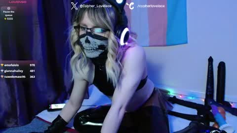 cypherlovelace online show from 10.13.25