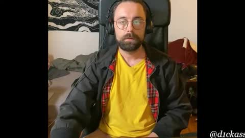 Snapshot of d1ckass chatting on 10.01.25 d1ckass online show from 10.01.25