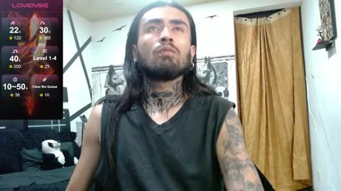 Snapshot of daimon_rock01 chatting on 02.21.25 felipe online show from 02.21.25