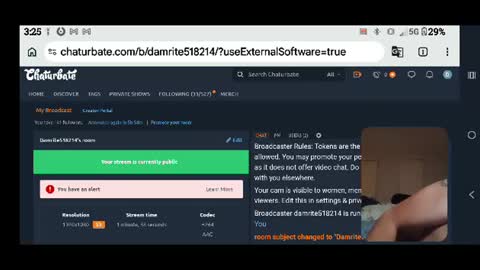 Damrite online show from 07.27.26