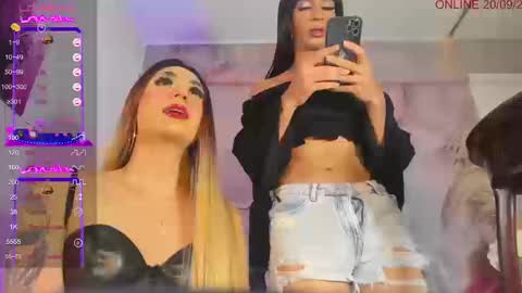 Snapshot of dani_sweet_ts chatting on 09.20.25 Dani online show from 09.20.25