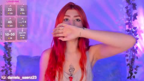 Snapshot of daniela_saenz1 chatting on 12.17.24 Dani Saenz online show from 12.17.24