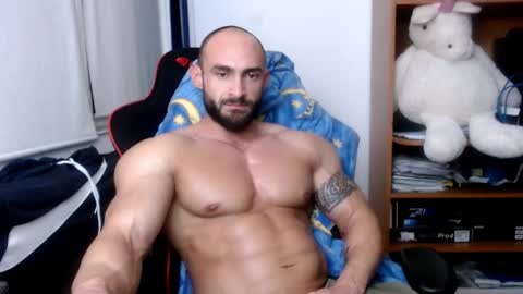 Snapshot of dariomuscle chatting on 12.08.24 Dario online show from 12.08.24