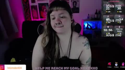 Snapshot of destroyall420 chatting on 06.23.26 Lola Bdsm and fries online show from 06.23.26