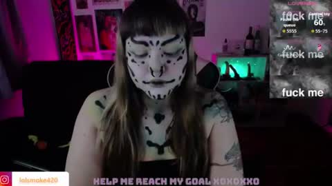 Snapshot of destroyall420 chatting on 06.26.26 Lola Bdsm and fries online show from 06.26.26