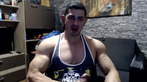 Snapshot of dominatemuscle chatting on 12.13.24 Kevin online show from 12.13.24