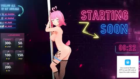 Snapshot of el_xox chatting on 11.01.25 el XoX online show from 11.01.25