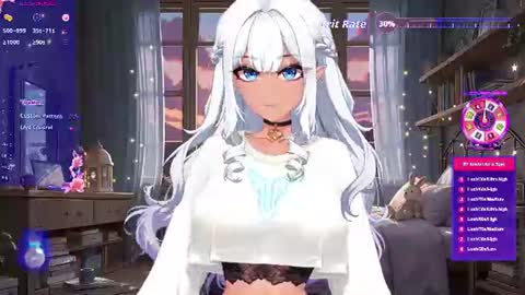 Snapshot of elfielovevt chatting on 06.18.26 Elfie Love online show from 06.18.26