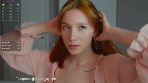 Aurora   My Tg channel aurora nymph online show from 02.24.26