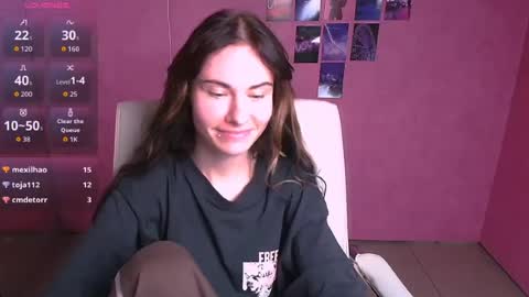 Snapshot of emmi_rossum chatting on 06.18.26 Emmi online show from 06.18.26
