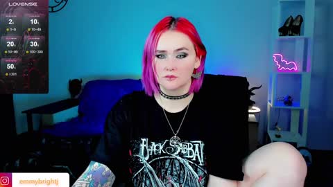 Snapshot of emmybrightj_ chatting on 01.23.25 Emmy Bright     50  online show from 01.23.25