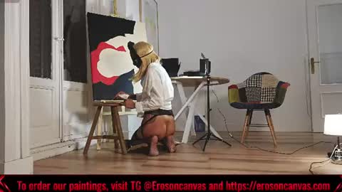 ErosOnCanvas online show from 07.26.26