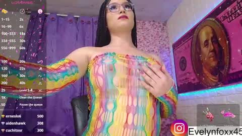 Snapshot of evelynfox_xx chatting on 02.22.25 evelyn Foxx new account online show from 02.22.25