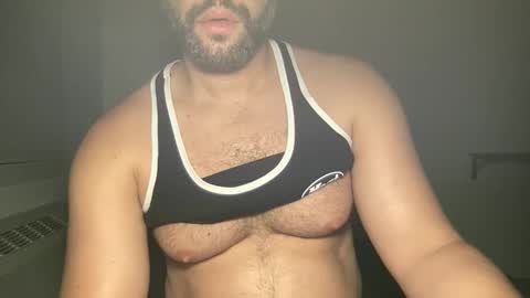 Muscle Bear Jock in Training online show from 05.25.26