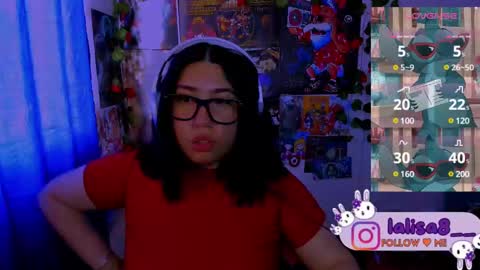 Snapshot of gloriette__ chatting on 02.24.25 LALISA online show from 02.24.25