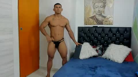 Snapshot of gregortrex22 chatting on 07.27.26 gregorx tina muscle online show from 07.27.26