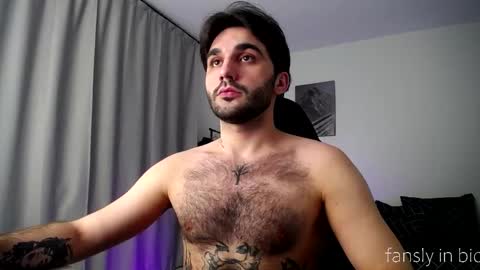 Snapshot of hairycuss chatting on 04.22.26 Adam online show from 04.22.26