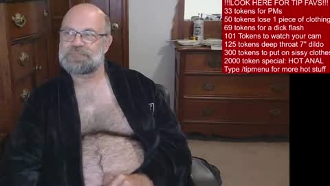 HairyDaddyBear69 online show from 07.07.26