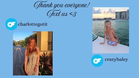 Snapshot of haleycrazy chatting on 10.04.25 Haley online show from 10.04.25