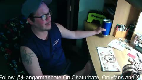 Snapshot of hangarmannate chatting on 05.23.26 Nate online show from 05.23.26