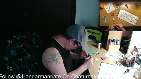 Snapshot of hangarmannate chatting on 06.03.26 Nate online show from 06.03.26