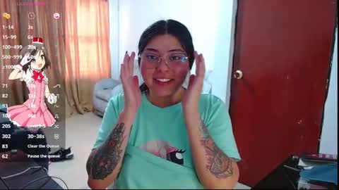 Snapshot of hanna__11_ chatting on 10.24.25 Hanna online show from 10.24.25