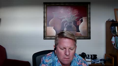 Snapshot of hardblondcouplehawaii chatting on 11.20.25 Steele and Cassie online show from 11.20.25