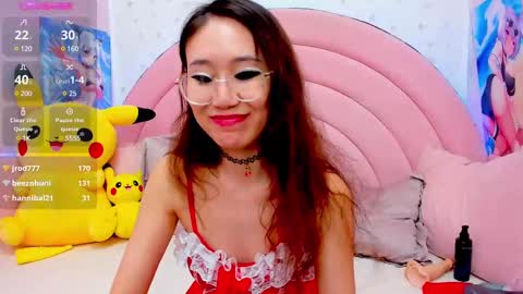 Snapshot of hikori_ chatting on 02.22.25 Hikori online show from 02.22.25