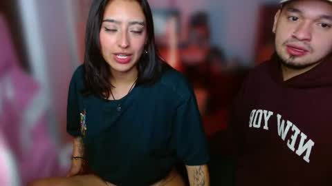 Snapshot of hotlatinocouple__ chatting on 04.17.26 Eevee Zoro online show from 04.17.26