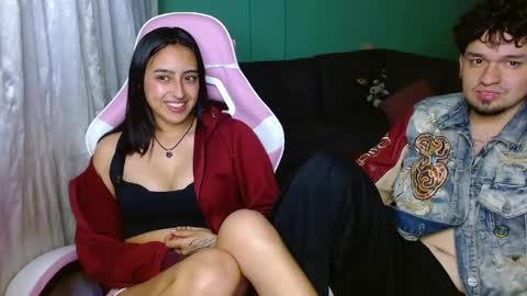 Snapshot of hotlatinocouple__ chatting on 05.15.26 Eevee Zoro online show from 05.15.26