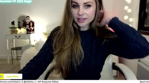 Snapshot of imkeira chatting on 12.17.24 ImKeira online show from 12.17.24
