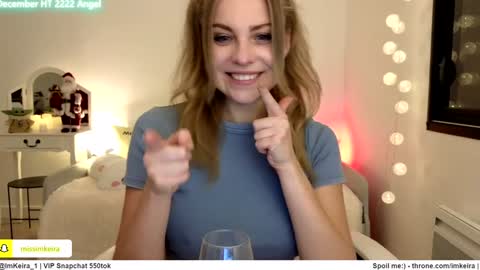 Snapshot of imkeira chatting on 12.18.24 ImKeira online show from 12.18.24