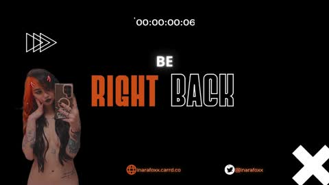 Snapshot of inarafoxxx chatting on 12.24.24 Inarafoxx online show from 12.24.24