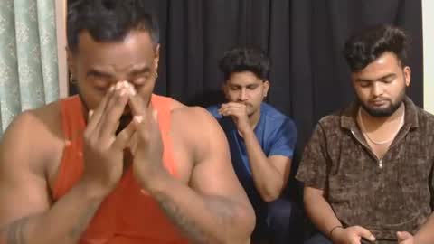 Snapshot of indiandesiguys2023 chatting on 06.14.26 indian guys for you online show from 06.14.26