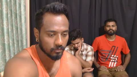 Snapshot of indiandesiguys2023 chatting on 07.21.26 indian guys for you online show from 07.21.26