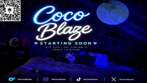 CoCo Blaze online show from 07.06.26