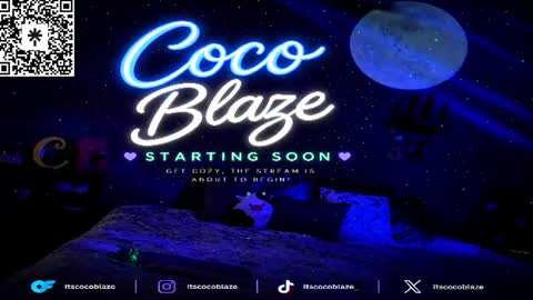 CoCo Blaze online show from 07.08.26