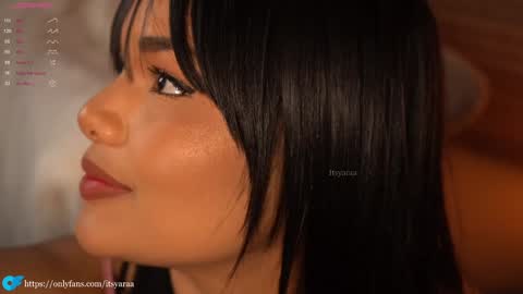 Snapshot of itsyaraa chatting on 12.21.24 SABRINA. online show from 12.21.24