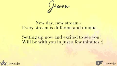 Snapshot of jiwon4u chatting on 03.01.25 Jiwon online show from 03.01.25