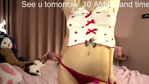 Snapshot of joybunny chatting on 02.21.25 joybunny online show from 02.21.25