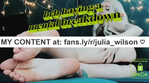 Snapshot of julia_wilson chatting on 02.11.25 ALL MY CONTENT at    online show from 02.11.25