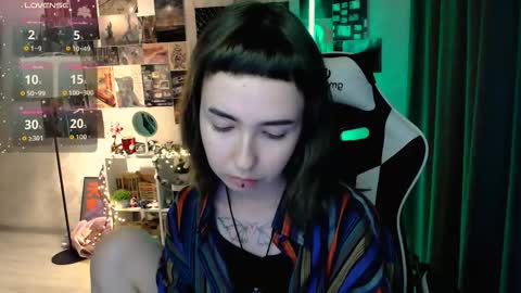 Snapshot of julscinamon chatting on 09.28.25 Baroness Von Cringe online show from 09.28.25