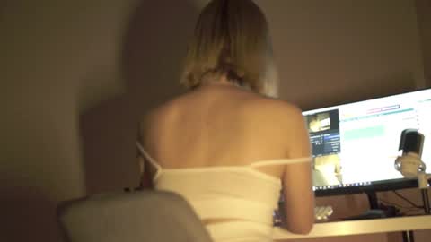Snapshot of justbarbie chatting on 02.22.25 Alexa online show from 02.22.25